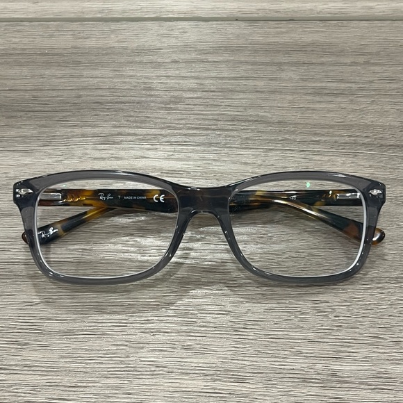 Ray-Ban RB5228 5629 Gray Brown Tortoise Eyeglasses Frame 53-17-140 FRAMES ONLY - Picture 2 of 8